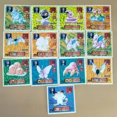 ①ポケモン アマダ シール 13枚セットのサムネイル