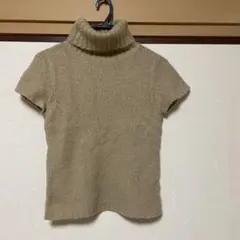 o*e様 ナイスクラップ　半袖ニット　ベージュ