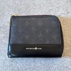 patrick cox L字ファスナー　コンパクト　多機能　財布　レザー