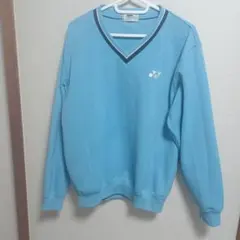Yonex 水色 Vネック スウェット サイズM