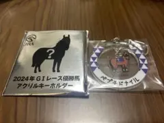 2024年GIレース優勝馬アクリルキーホルダー　ぺプチドナイル