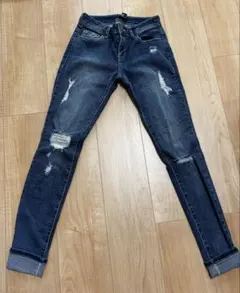 Forever21 ダメージ　デニム　24インチ