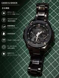 ジャンク品 CASIO G-SHOCK GST w110D - メルカリ