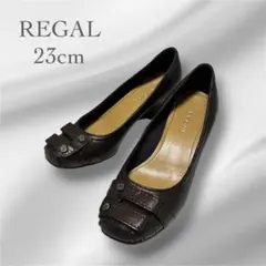 REGAL リーガル パンプス ダークブラウン 23cmのサムネイル