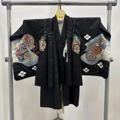 七五三 3歳男の子 羽織着物襦袢セットのサムネイル