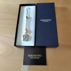 MIKIMOTO - 美品MIKIMOTOチャームストラップネックレス MIKIMOTO ミキモト 真珠 ネックレス チョーカー K14クラスプ M