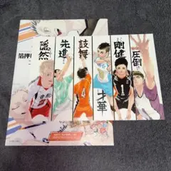 【極美品】ハイキュー展　5種❗️箔押しイラストカードコレクション ハイキュー!!展箔押しイラストカードコレクション - メルカリ