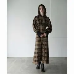 IRENE アイレネ シャツワンピース チェック フラワー柄 36 | Mercari