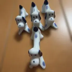 犬 箸置き 4個セットのサムネイル