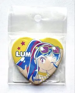 うる星やつら　限定　TSUTAYA トレンドファッション　ハート缶バッジ　ラム