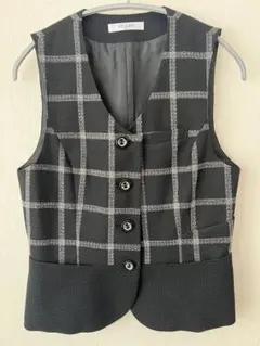 SHEFY チェック柄 ベストスーツ上下