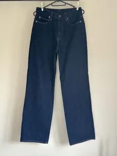 UNIQLO ワイドストレートジーンズ 23