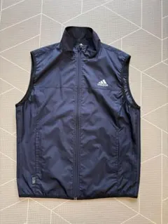 00s adidas アディダス ネイビー 紺色 ベスト Mサイズのサムネイル