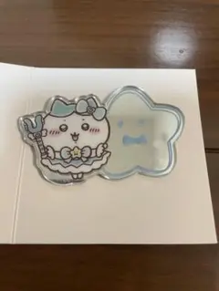 ハチワレ ミラーステッカー 2