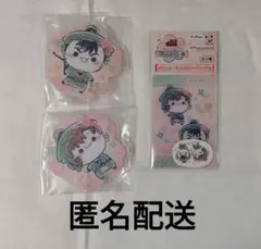 忍たま乱太郎　桜もちぴこ　アクリルスタンド　クリアカード　善法寺伊作　食満留三郎