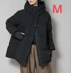 ナノユニバース✨西川ダウン✨ソロテックスロングダウン（M）ブラック NANO universe（ナノユニバース）の「西川ダウン(R)/ソロテックス