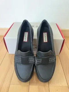 2026年最新】HUNTER(ハンター)/PENNY LOAFER（ブラック）の人気