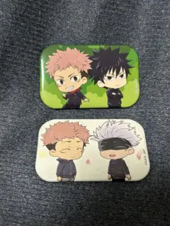 呪術廻戦 キャラバッジコレクション スクエア 缶バッジ