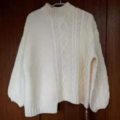 COLLAGE GALLARDAGALANTE セーター　未使用　ホワイト
