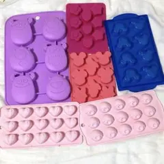 【匿名配送】キャラクター シリコン製菓型 シリコーンケーキモールド
