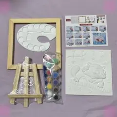 絵描きキット子供 キッズ アート 猫 音楽 石膏アート 塗り絵 男の子 女の子