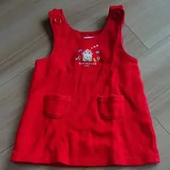 ミキハウス ジャンパースカート 80