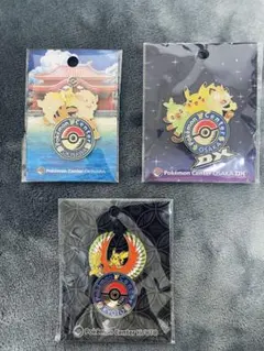 ポケモンセンター ピンズ 3点セット