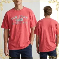 【GILDAN】プリント Tシャツ XL ピンク系