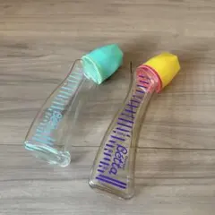 ドクターベッタ　ガラス・プラスチック哺乳瓶 240ml 2個セット