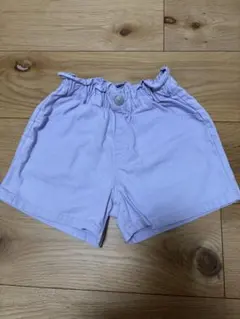 アプレレクール　ショートパンツ　110サイズ　ラベンダー色