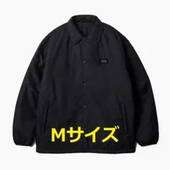 ENNOY PADDED NYLON COACH JACKET (BLACK)