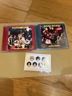 なにわ男子 HARD WORK 初回1 2 CD+Blu-ray ばんそうこう