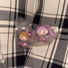 めじるしアクセサリー アイカツ×プリパラ 大空あかり　真中らぁら　ガチャ