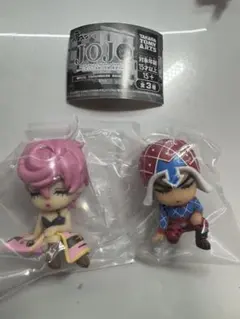 ジョジョ 黄金の風 肩ズンFig. ミスタ トリッシュ 2種セット ガチャ