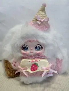JIIMO ジモ ぬいぐるみ アイスクリーム(ホワイト)