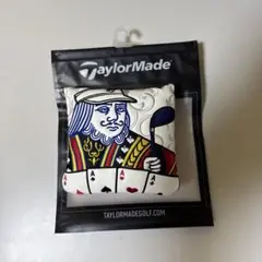 限定完売品 TaylorMade スカルデザイン マレットパター用ヘッドカバー 