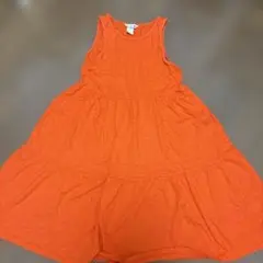 H &M オーガニックコットン ノースリーブワンピース 134/140