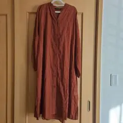 HONEYSUCKLE ROSE(Right-on)ロングシャッツワンピース