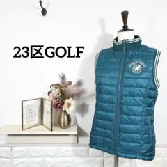 23区GOLF★　ダウンベスト　中綿　リバーシブル　フリース　ゴルフウェア