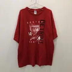 J939Gustav 半袖Tシャツ レッド メンズ 2XL