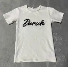 Darich ロゴ刺繍 半袖Tシャツ ホワイトのサムネイル