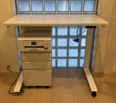 FLEXISPOT 電動昇降デスク E1EB 120x60cm ホワイト 中古 FLEXISPOT 電動昇降デスク E1EB 120x60cm ホワイト 中古 電動昇降