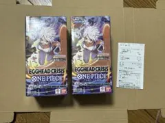 EGGHEAD CRISIS ワンピースカードゲーム 2BOXテープ付き
