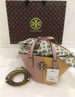 Tory Burch ショルダーバッグ ピンク/イエロー