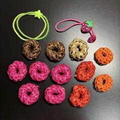 ヘアゴム 髪ゴム 子供用 セット いちご 星