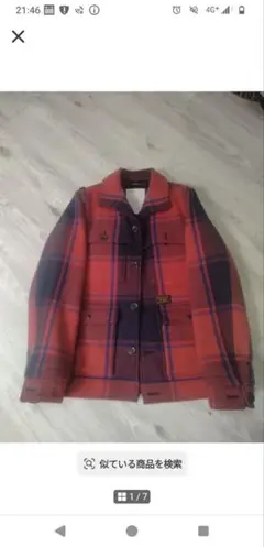 WTAPS チェック柄 ウールジャケット SPEC 201-205