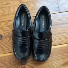 フォーマルシューズ　CHARLES ブラック ローファー 20.5cm