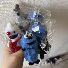 パペットスンスン　ボールチェーンマスコット　キーホルダー 5個セット