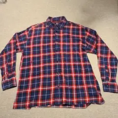 ネルシャツ　チェック柄 Mサイズ