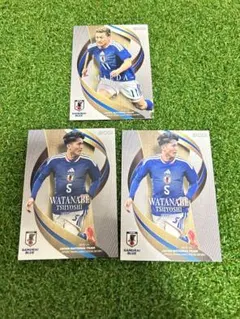 サッカー日本代表カード　前田大然、渡辺剛